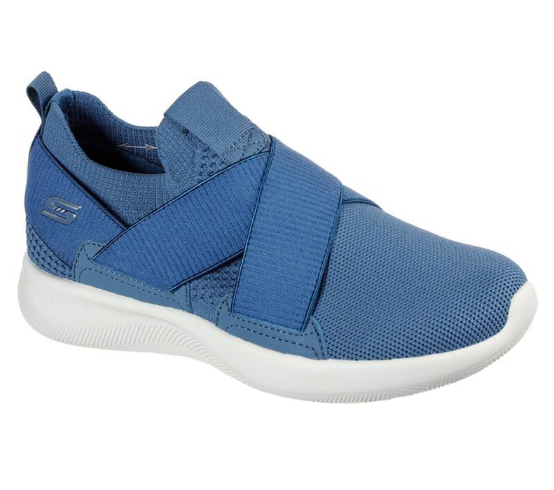 Skechers Dam Turkos Slip On - Bobs Sport Squad 2 - Kid Cool - Sverige (YOLRA-5819)